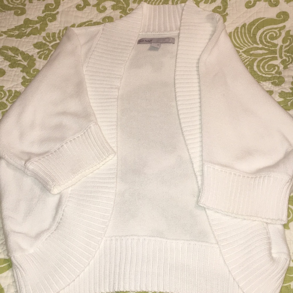 Old navy medium sweater white